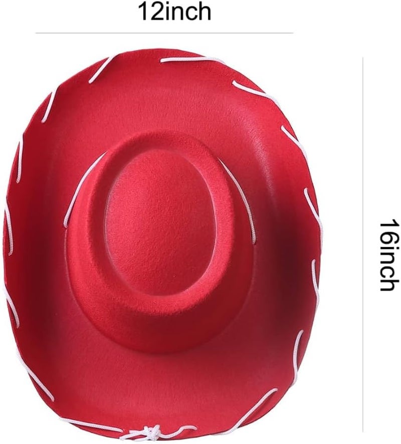 COLLECT PRESENT Store Adult Western Sheriff Costume Hat – Classic Cowboy Hat for Men & Women – 1950s Rancher Style - Image 2